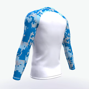 Custom Printed Long Sleeve Fit Compression Men's <b>Rashguard</b> Sublimation Printed <b>Rashguard</b> Tshirts - Product Image 6