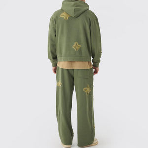 Conjunto de Sudadera con Capucha y Pantalones Deportivos para Hombre, Estilo Urbano, para Comodidad Diaria - Product Image 3