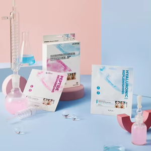 Mascarilla de Hidrogel Reabastecedora de Ácido Hialurónico SOQU_K beauty_ODM/OEM - Product Image 3