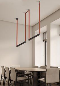 ระบบไฟติดตาม LED 24W DC48V 4000K สีดำสิ่งทอใหม่ล่าสุดสายรัดแม่เหล็กตกแต่งทันสมัย - Product Image 3