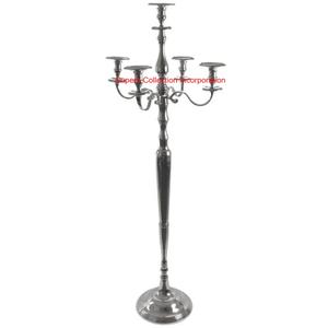 Candelabro de plata decorativo para el hogar de diseño admirable, candelabro de Metal de alta calidad para Navidad, precio más bajo - Product Image 1