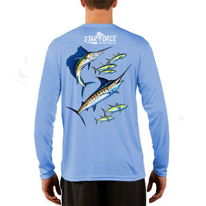 Camiseta de poliéster Spandex, camisetas deportivas atléticas, camiseta para correr, camiseta personalizada de manga larga de compresión para gimnasio, camisetas para hombres - Product Image 1