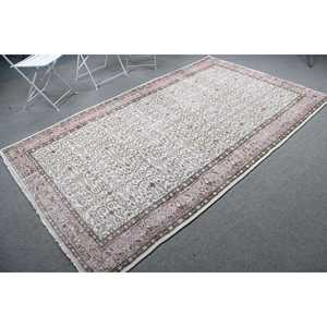 Tapis de 5,2 x 9,1 pieds, grand tapis turc, tapis patchwork rose - Product Image 2