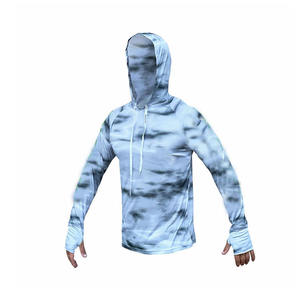 Sublimación personalizada para hombre Sudadera con capucha de pesca de manga larga - Product Image 1