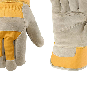 ถุงมือนิรภัยป้องกันส่วนบุคคลถุงมือทำงานหนัง2025ออกแบบได้ตามต้องการ - Product Image 5