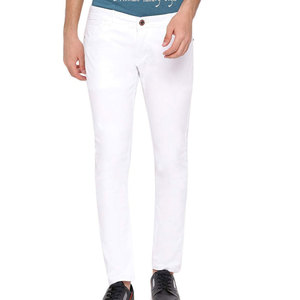 Jeans pour hommes avec logo imprimé sur mesure, en vente / prix de gros, couleur personnalisée, pantalons en jean pour hommes - Product Image 1