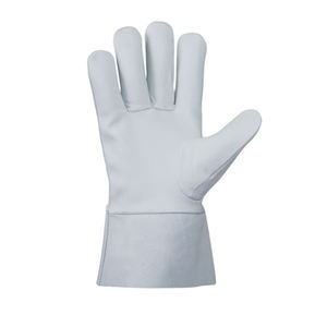 ถุงมือเชื่อมที่หุ้มแขนยาวเพื่อเพิ่มความปลอดภัยจากเปลวไฟและการหลอมโลหะในงานอุตสาหกรรม - Product Image 6