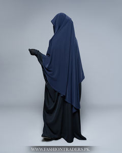 ฮิญาบผ้าโพลีเอสเตอร์คุณภาพเยี่ยมระบายอากาศได้ดีสวมใส่สบายขนาดเดียว - Product Image 5