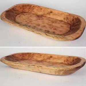 Nuevo cuenco de masa de pan de madera hecho a mano, cuenco de madera decorativo de alta calidad con acabado Natural para uso doméstico y en la cocina - Product Image 4