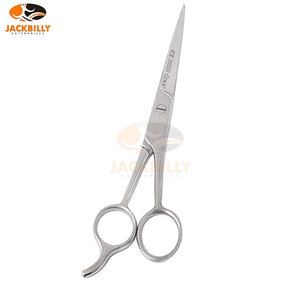 กรรไกรตัดผมสำหรับช่างตัดผมและสไตลิสต์กรรไกรตัดผมทรงตรงและผอมบางแบบพรีเมียมพร้อมมีดโกน-ขอบคมสำหรับการตัดที่แม่นยำ - Product Image 4