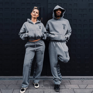 Patch brodé unisexe en coton épais pour l'hiver à séchage rapide et respirant Streetwear Flare Vintage - Product Image 3