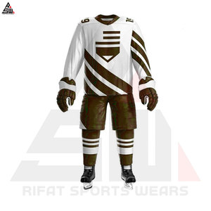 Nouveau design à la mode uniforme de hockey sur glace personnalisé professionnel uniforme de hockey sur glace léger à manches longues - Product Image 4