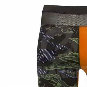 Pantalones Cortos de Compresión Deportivos para Hombre, Diseño Nuevo 2025, Estilo Urbano, Estampado Sólido, con Empaque Personalizado, Transpirables, para Gimnasio - Product Image 3