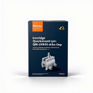 ตัวหนีบเหล็กยึดแผงโซลาร์เซลล์แบบยึดติดแน่นรุ่น Ironridge Quickmount Lynx QM-LYNX-SS-M1 สำหรับระบบติดตั้งแผงโซลาร์เซลล์ - Product Image 2