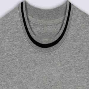 Sweat-shirt pour homme en tissu éponge de coton et polyester de haute qualité, fermeture éclair, col rond, manches longues, design imprimé pour l'hiver - Product Image 3