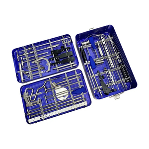 Nuevo Set de Cirugía de Columna Vertebral Manual de Acero Inoxidable ODM para Discectomía Transforaminal con Logotipo Personalizado - Product Image 1