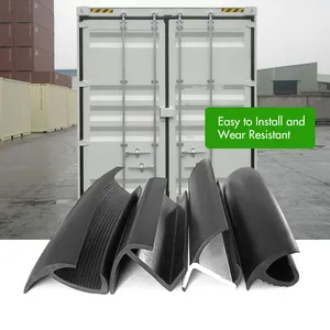 Container Door Sealing Strip Gasket Soft PVC Epdm Rubber Seal Replacement H Shape Container Gasket Rubber