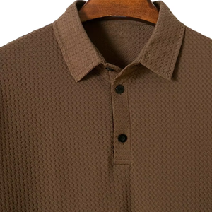 Camiseta de Malla Transpirable de Manga Corta, Estilo Nuevo, Lisa, para Hombre, Color Sólido, para Usar en Verano - Product Image 1