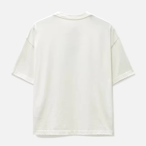 Nueva Camiseta de Punto para Hombre, 100% Algodón Premium, Manga Corta, Personalizable, Talla Grande, de Alta Calidad, Secado Rápido, Transpirable, Lisa - Product Image 5