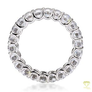 Bague de fiançailles Moissanite de qualité supérieure bijoux de mariage coupe princesse pour occasion spéciale disponible à un prix abordable - Product Image 4