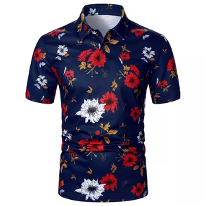 Service OEM pour hommes pour polos respirant séchage rapide anti-rides matériau en toile douce dernière arrivée sublimation solide - Product Image 4