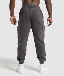 Pantalon de survêtement en molleton de coton avec logo personnalisé, chaud et durable, matériau souple, direct d'usine, adapté à la promotion ou à la vente en gros au détail - Product Image 5