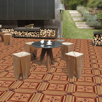 Carreaux de sol en céramique imprimés numériquement 300x300mm, antidérapants, pour extérieur, parking, jardin, pour les intérieurs modernes