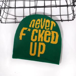 Personalized <b>Knit</b> Beanie Custom Jacquard Logo OEM Winter <b>Hat</b> <b>for</b> <b>Men</b> and Women Promotional Use - Product Image 2