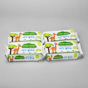 Obtenez des lingettes humides Babay wow: chaque paquet de 15x20cm avec 80 feuilles de tissu non tissé pour un nettoyage efficace à un prix abordable - Product Image 5