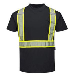 Polo Dry Fit OEM, logo personnalisé lumineux, vêtements de travail pour hommes, t-shirt de travail à manches longues, sécurité - Product Image 1