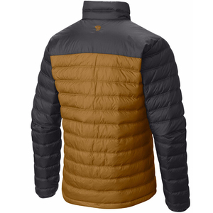 Venta al por mayor logotipo personalizado impresión invierno impermeable acolchado burbuja brillante abajo chaqueta acolchada para hombres ropa de calle informal - Product Image 2