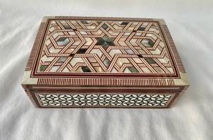 กล่องเครื่องประดับทำจากไม้ฝังมุกสำหรับจัดเก็บและให้เป็นของขวัญขายส่ง - Product Image 3