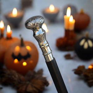 Handmade Wood <b>Walking</b> Cane with Metal Handle High Quality Classical Design Genuine Quality <b>Home</b> Decor for Sale - Product Image 4