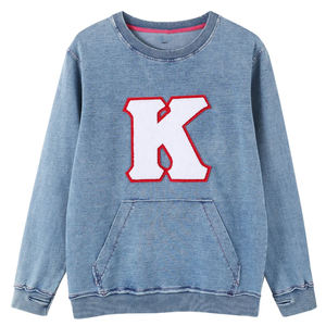 Sudaderas Kingroo para Hermandades, Invierno, Transpirables, de Algodón, Antiencogimiento/Antirarrugas/Antipilling, Bordadas, Tinte Liso 3D - Product Image 1