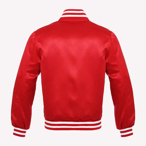 2025 Moq bajo personalizado Chenille parche bordado Letterman chaqueta 100% lana Vintage Color personalizado bombardero béisbol Varsities chaqueta - Product Image 6