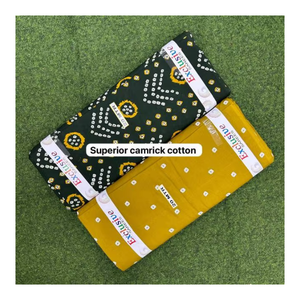 Tissu en coton imprimé de haute qualité pour vêtements, chemises Kurti, draps, rideaux, doux, durable, textile écologique, exportation - Product Image 1