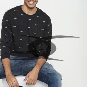 Sudadera de Invierno para Hombre, Cuello Redondo, Fabricación Personalizada OEM, Forro Polar Térmico con Estampado por Transferencia de Calor, 100% Algodón, Secado Rápido y Transpirable - Product Image 5