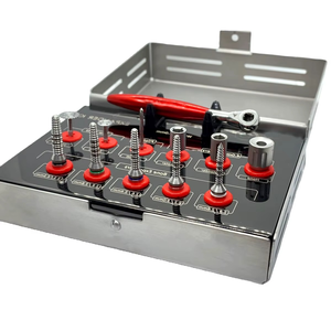 Kit de Elevación de Senos Dental Manual de Acero Inoxidable de 12 Piezas, Reutilizable, Certificado CE, de Alta Calidad, Personalizado, Modelo 2025, para Expansión Ósea - Product Image 3