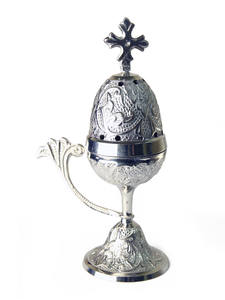 Nickel Plated Finishing Incense <b>Burner</b> Latest Design Hanging Incense <b>Burner</b> Handmade Decorative <b>Bakhoor</b> <b>Burner</b> - Product Image 4