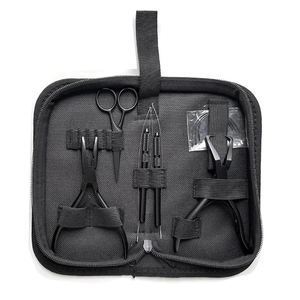 Nouvelle Arrivée Conception En Gros Pas Cher Prix Pince D'extension De Cheveux Kit Basse quantité minimale de commande Pince D'extension De Cheveux Trousse À Outils - Product Image 1
