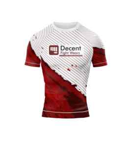 Venta al por mayor por encargo MMA Rashguard deportes camisa de compresión y pantalones cortos - Product Image 1