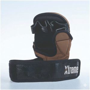 ถุงมือ Xtreme Boxing MMA แบบครึ่งนิ้ว สำหรับฝึกซ้อมศิลปะการต่อสู้แบบผสมผสาน  บุเจลหนัง  ป้องกันการลื่น  ปิดด้วยแถบตีนตุ๊กแก - Product Image 2