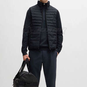 Gilets OEM pour hommes Veste d'extérieur décontractée sans manches coupe personnalisée approvisionnement en vrac livraison rapide - Product Image 2