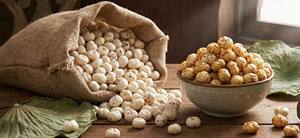 Graines de lotus (Makhana) Premium Fox Nut sans gluten, super-aliment, collation santé et bien-être, séchées, faible humidité, brutes, grillées, qualité export - Product Image 3