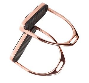 Nouvelle arrivée Étriers de cheval légers et composites Poignée de sécurité flexible Absorbant les chocs Usine équestre Exportation OEM - Product Image 1