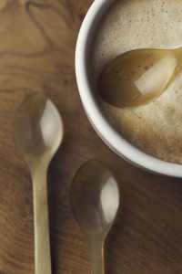 High Quality Buffalo Organic Horn Serving Spoon Handmade Natural <b>Crafts</b> for Kitchenware Nautical Animal Style Competitive Price - Product Image 4