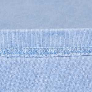 T-shirts unisexes 100% coton avec logo personnalisé, t-shirt vierge de haute qualité teint pour hommes, motif uni, tissu tissé - Product Image 5