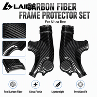 Panneaux latéraux de protection segmentés en fibre de carbone pour moto électrique Sur Ron Ultra Bee – Cache de remplacement