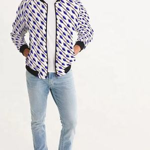 Chaqueta universitaria ODM, diseño personalizado, unisex, estilo bomber de invierno, venta al por mayor, calidad premium, estilo clásico, ropa de calle de moda universitaria - Product Image 4