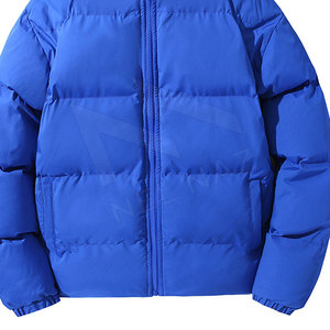 Servicio OEM, Chaqueta Acolchada Impermeable con Capucha y Logotipo Personalizado para Hombre, con Exterior de Seda y Diseño de Burbujas, Chaqueta de Invierno - Product Image 5